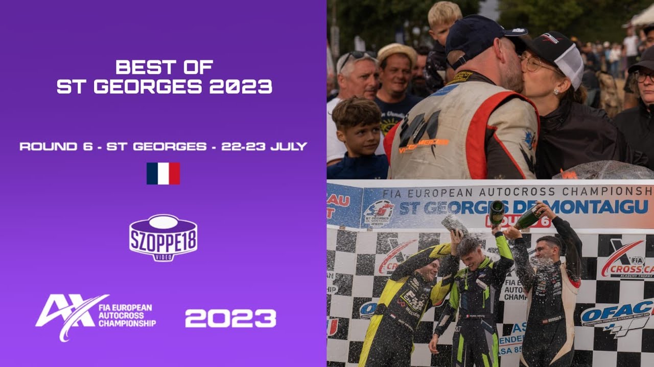 Best of ST GEORGES, FRANCE 2023  | FIA EUROPEAN AUTOCROSS CHAMPIONSHIP 2023 | ROUND 6