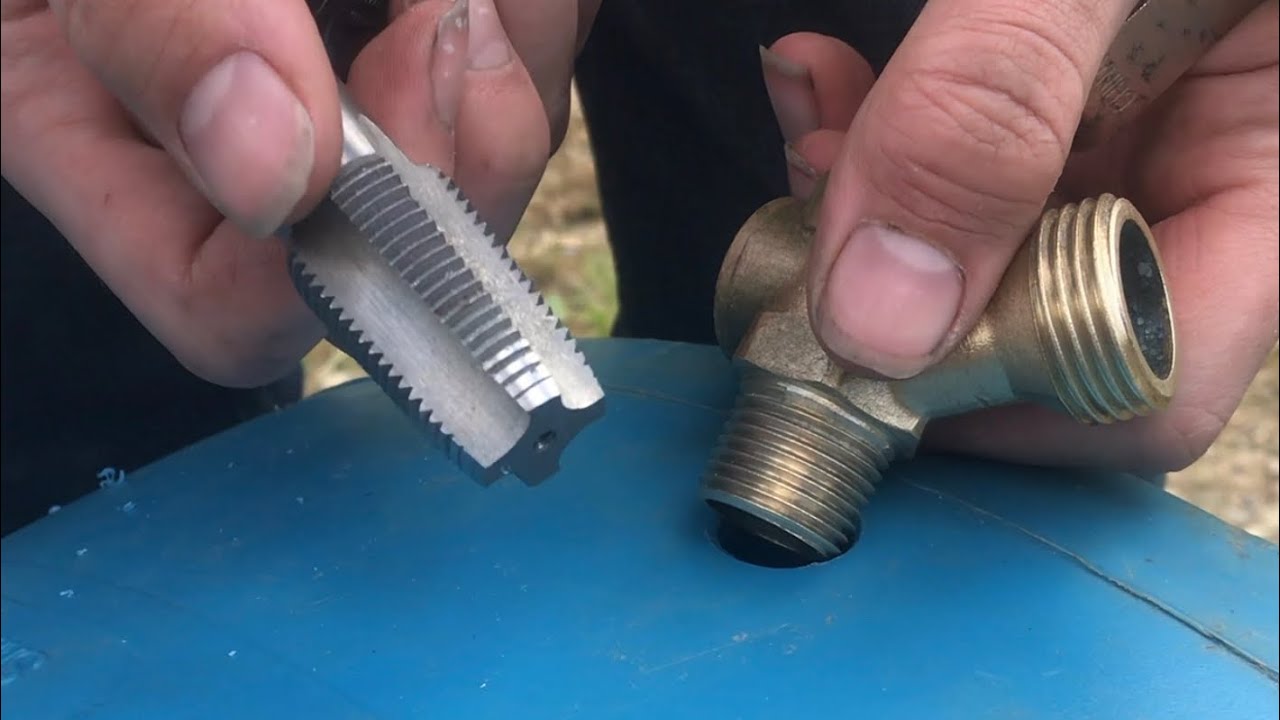 how and why to use a &ldquo;TAPERED&rdquo; tap (NPT thread) National Pipe Thread