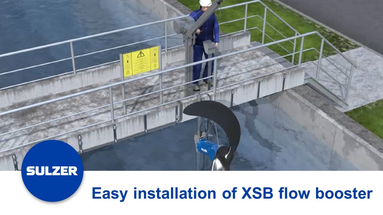 XSB flow booster - innovative coupling system for easy installation and inspection