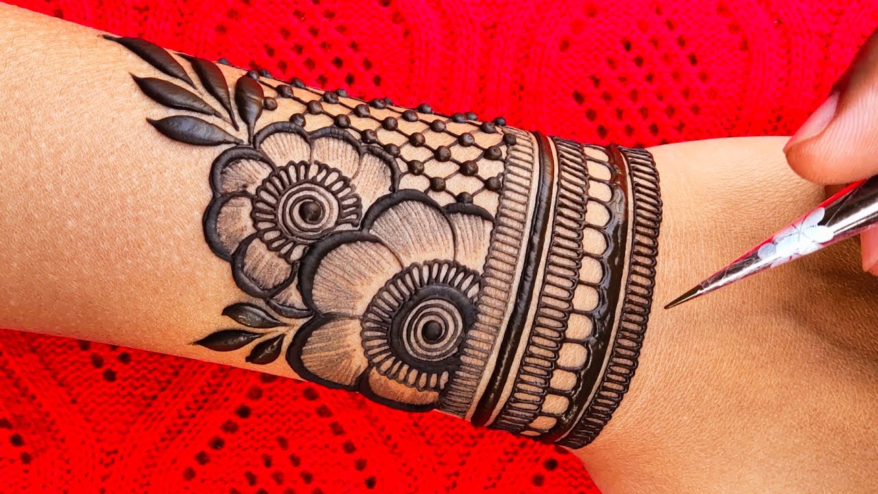 December 31, 2021most stylish and beautiful arabic mehndi design by GJMEHENDIDESIGNE