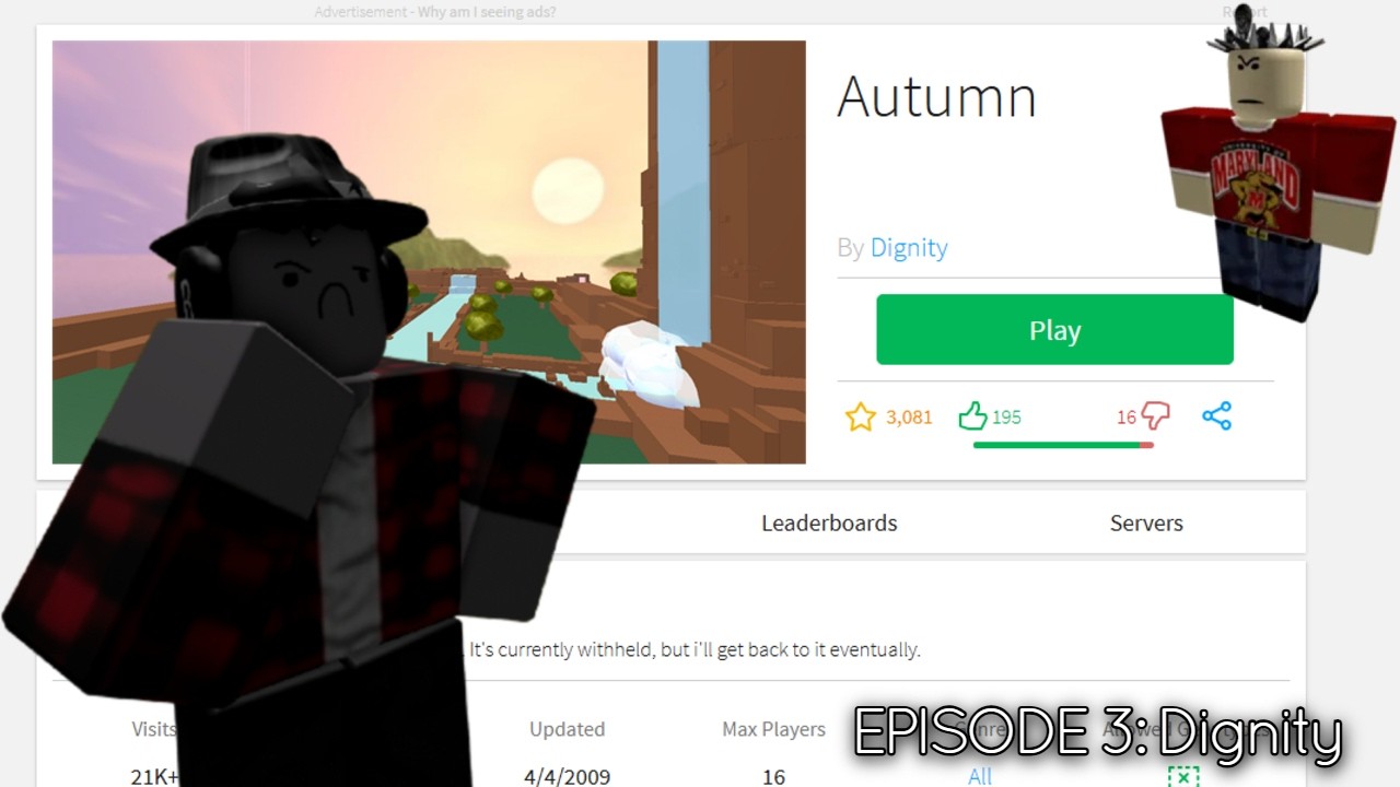 INVESTIGATING ROBLOX'S MYTHS AND RUMORS | PART 3 - DIGNITY