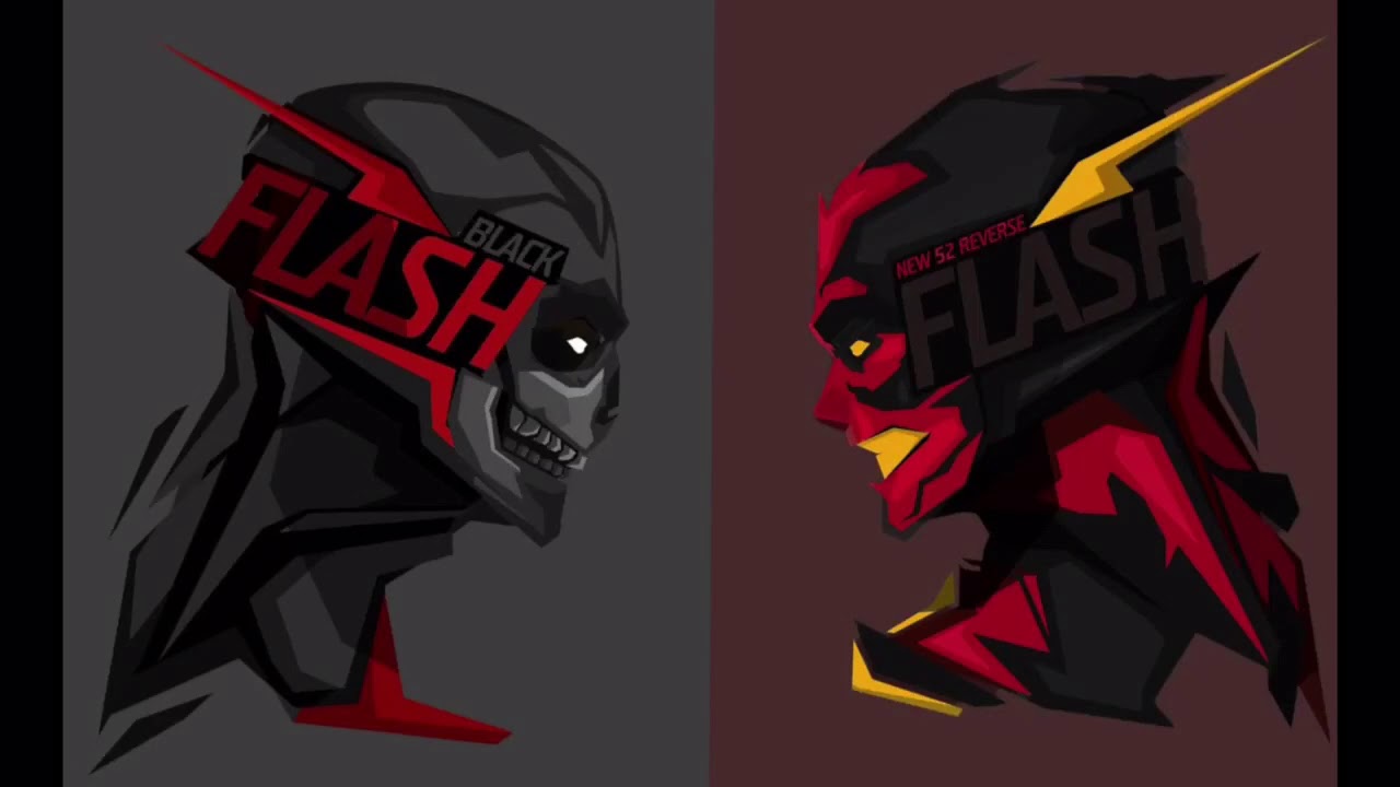 Black Flash Chases New 52 Reverse Flash Theme/Remix