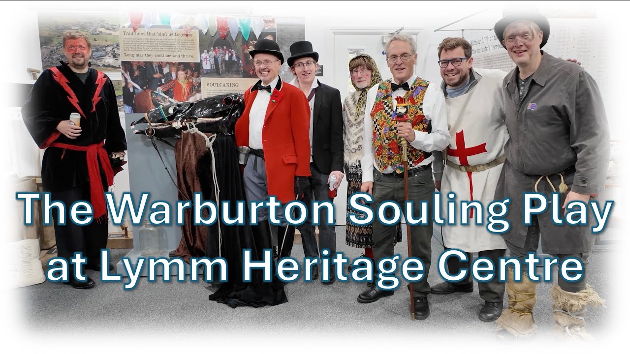 The Warburton Souling Play at Lymm Heritage Centre 2025