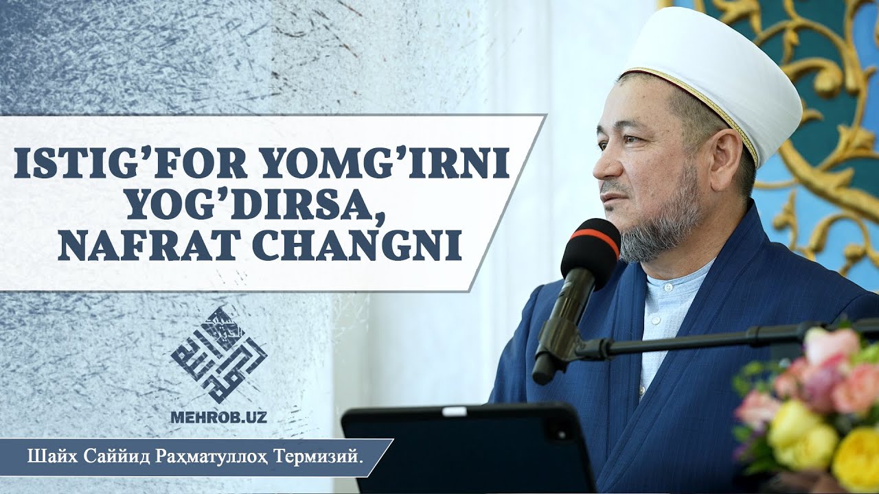 Istig&rsquo;for yomg&rsquo;irni yog&rsquo;dirsa, nafrat changni