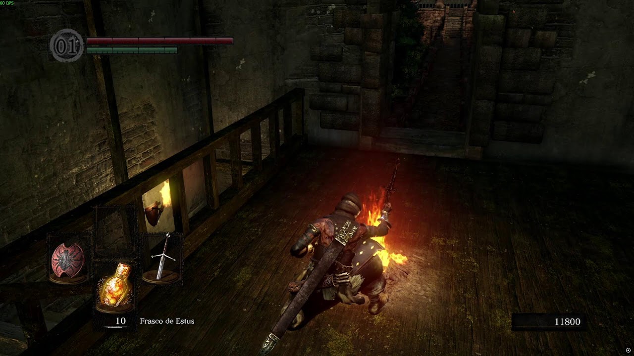 Jogando Dark Souls 1