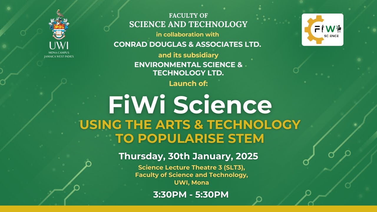 Launch of Fi Wi Science initiative | UWI MonaMedia
