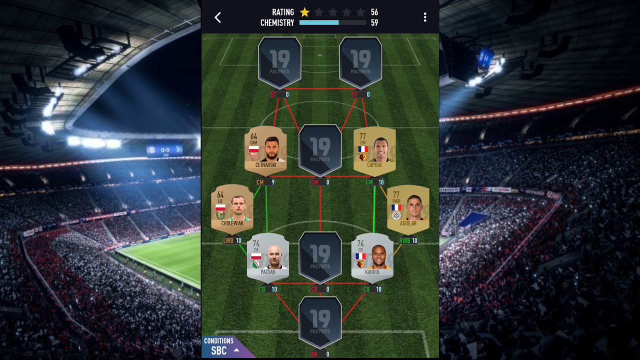 INTERNATIONAL GOALS, GENTO PACYBITS ICON SBC SOLUTION *TUTORIALS* FUT 19 PACYBITS