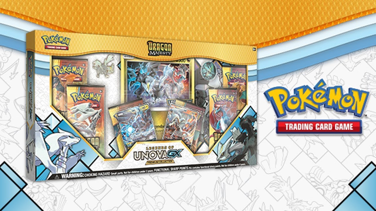 Pok&eacute;mon TCG: Dragon Majesty Legends of Unova GX Premium Collection
