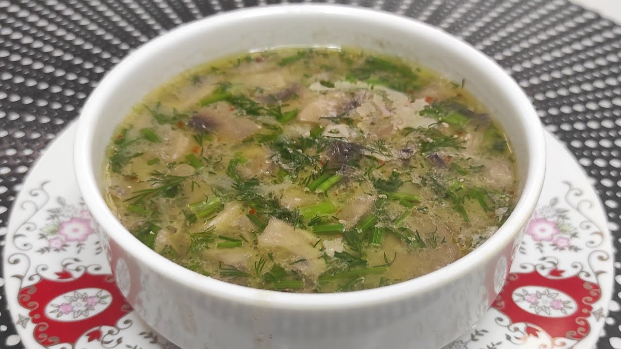 Göbələk Supu Resepti. Göbələk Supunun Hazırlanması