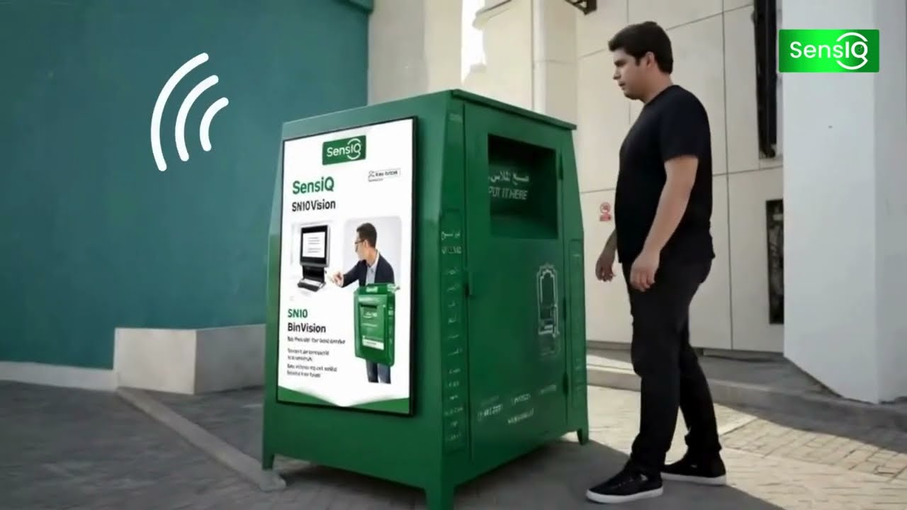 Smart Donation Box System | Real-Time Fill Level Monitoring & Digital Advertising | UAE