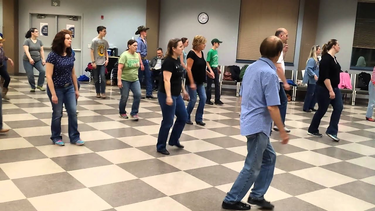 Rons electric slide line dance on youtube