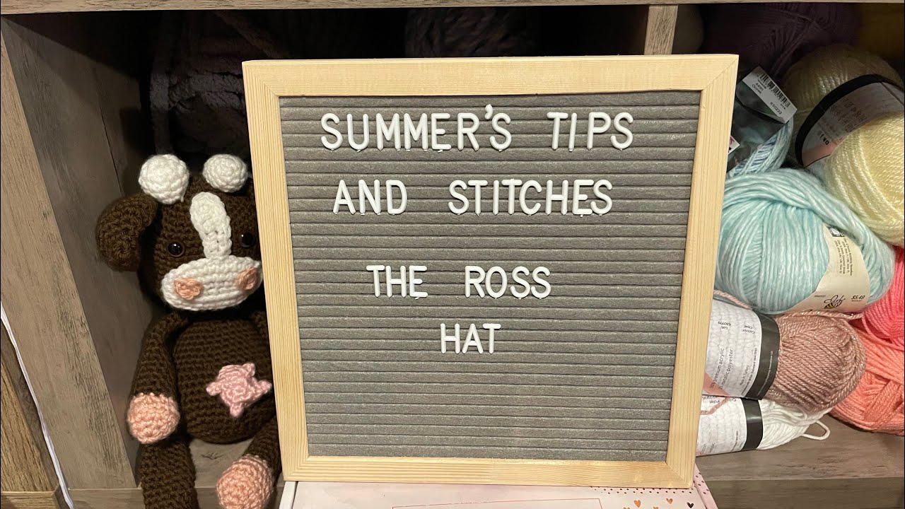 Knitting The Ross Hat
