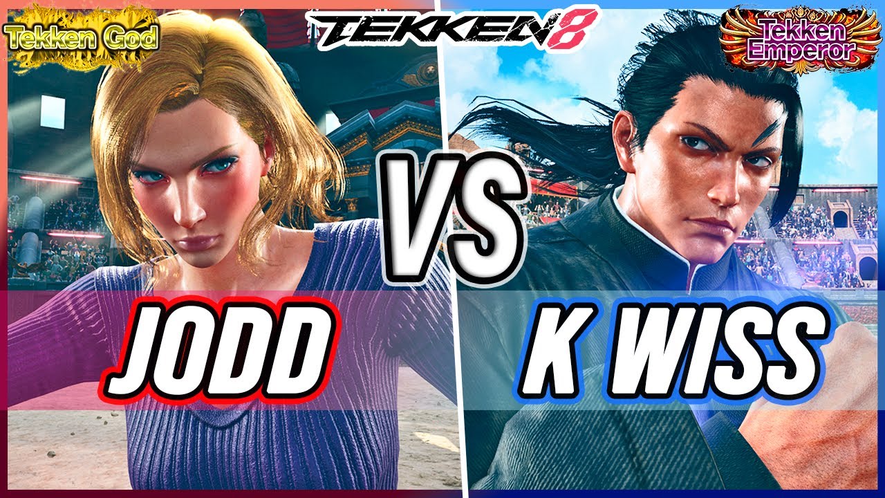 T8 🔥 Jodd (Nina) vs K-Wiss (Hwoarang) 🔥 Tekken 8