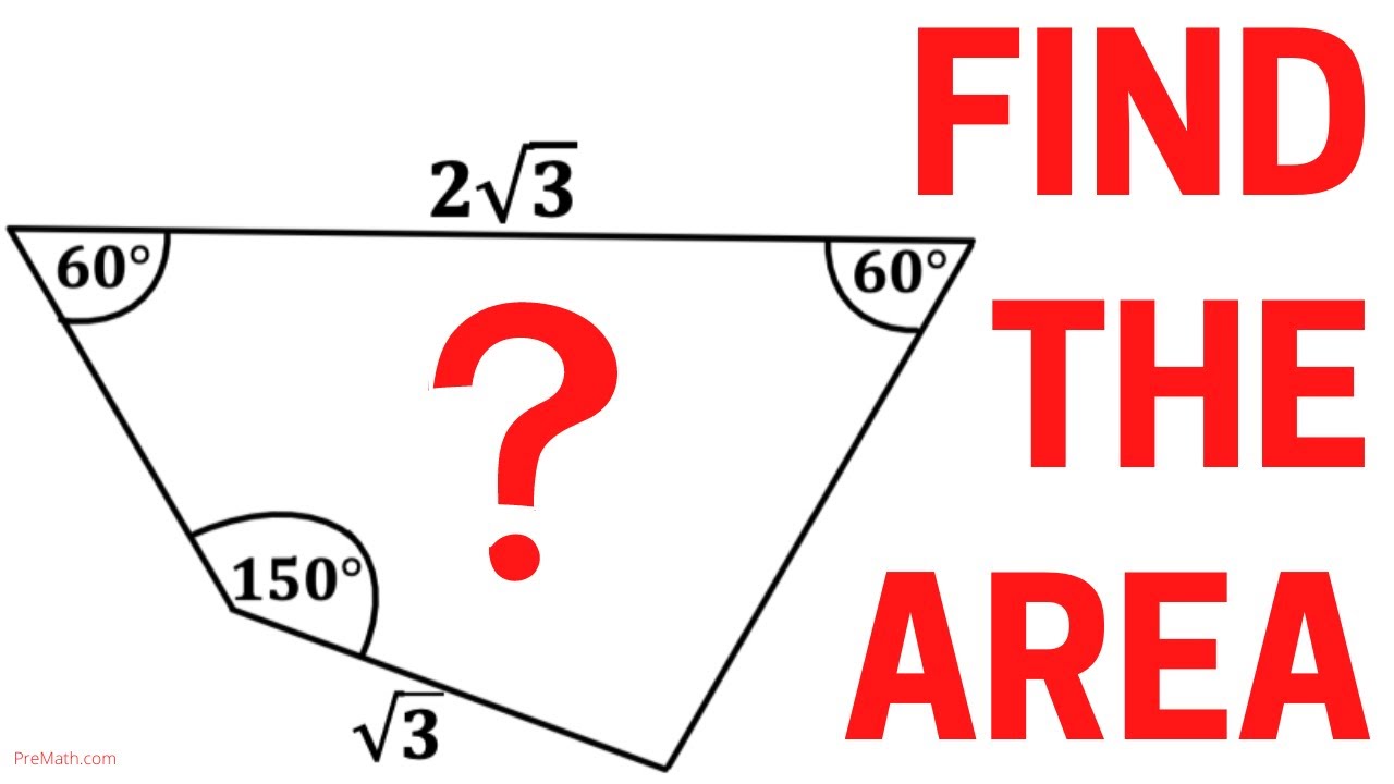 Find  the Area of the Quadrilateral | Important Geometry skills explained | Fun Olympiad