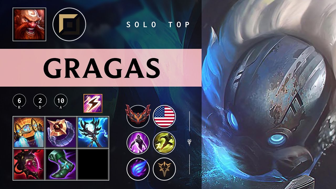 Gragas Top vs Ryze - NA Grandmaster Patch 26.02