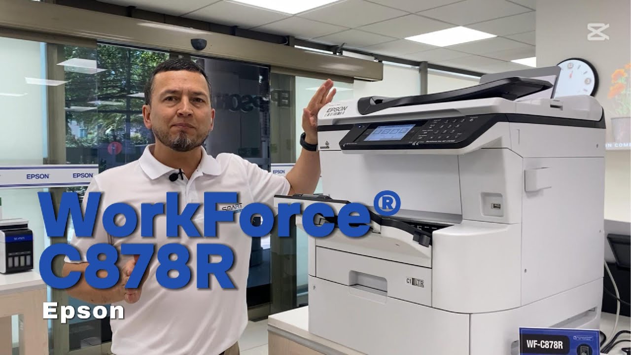 Impresora Multifuncional Epson WorkForce C878R