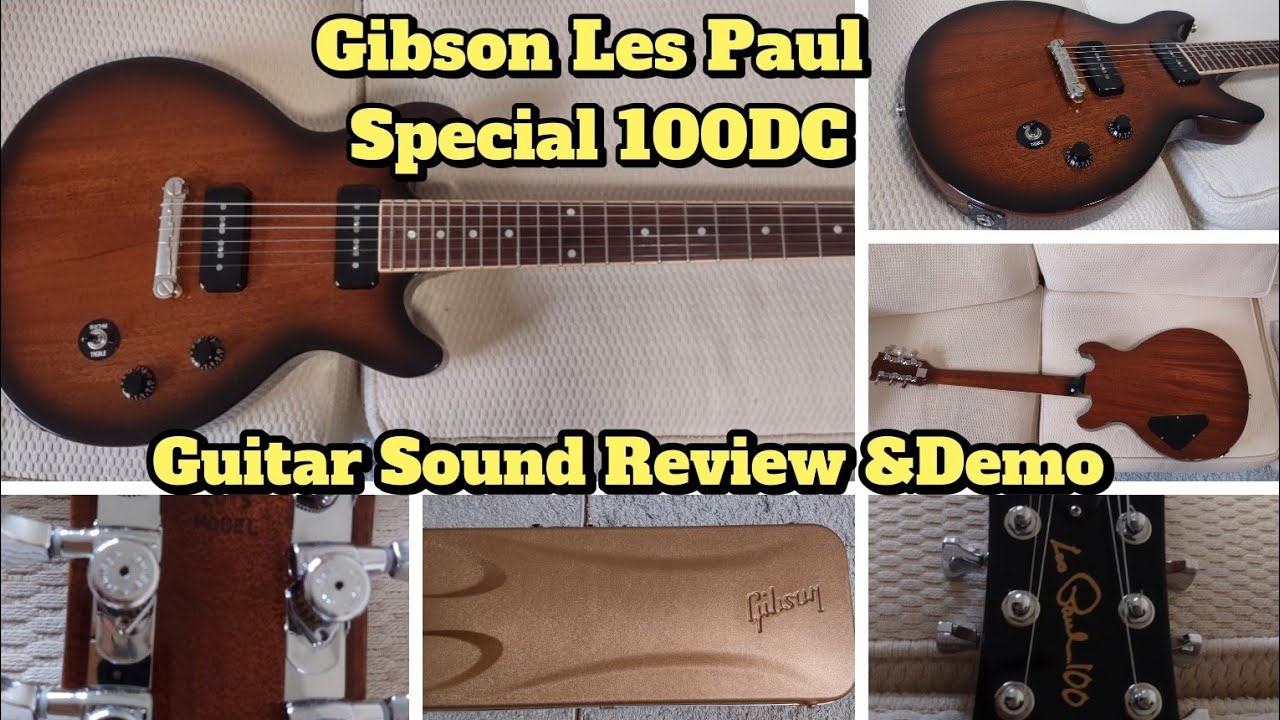Gibson Les Paul Special 100 DC P90 2015 Sound Check & Demo 10/11/21