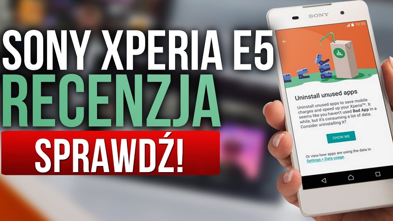 Sony Xperia E5 - Recenzja Budżetowca od Sony