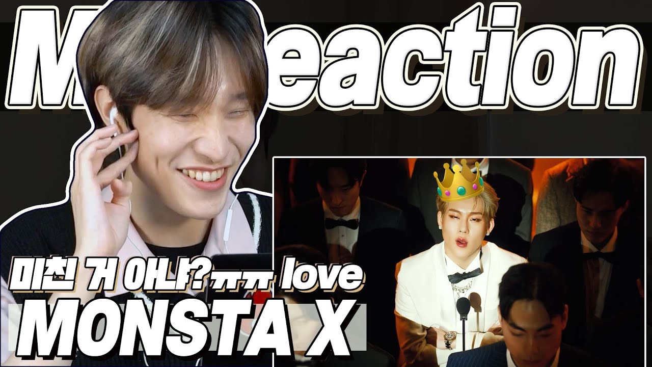 eng) MONSTA X 'Love' MV Reaction | 몬스타엑스 러브 뮤직비디오 리액션 | Korean Fanboy Moments | J2N VLog