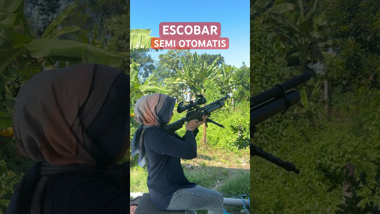 PCP SEMI AUTO ESCOBAR TACTICAL TERBARU 2024, BERKUALITAS SUPER😎#yovandatrisen