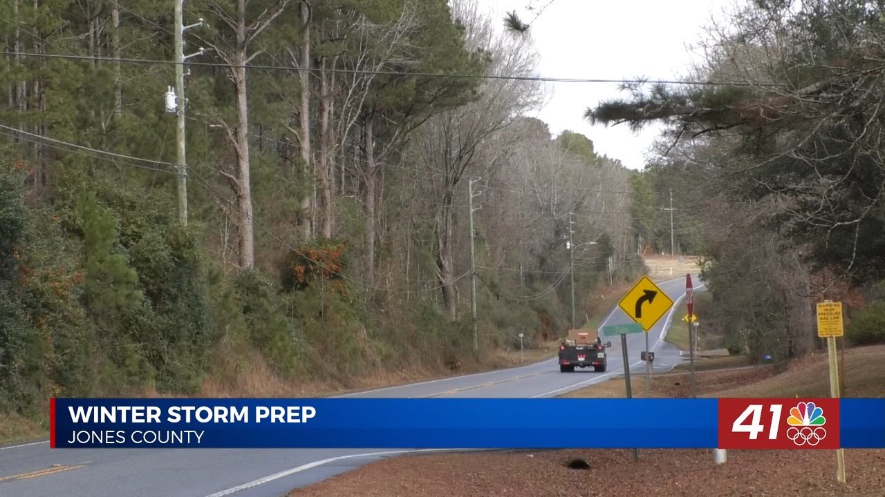 Jones County prepares for possible winter storm, urges residents to plan ahead