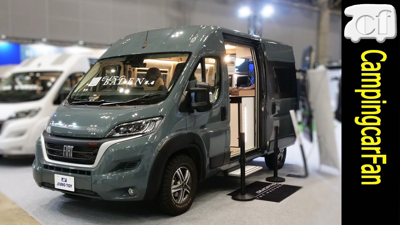 【ユーロ バーデン：トイファクトリー】多目的ルームを無くし広い室内を持つデュカトベースバンコンキャンピングカー