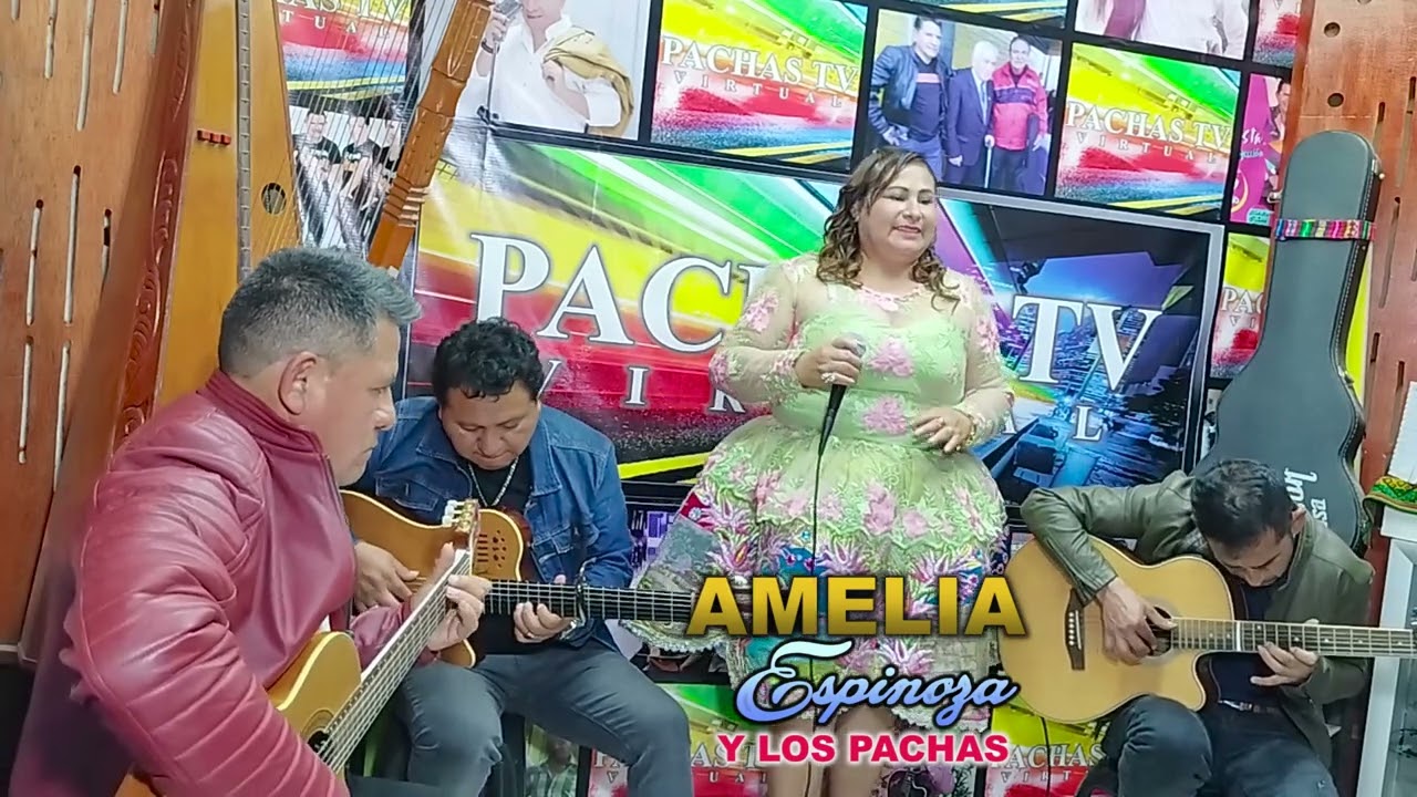 AMELIA ESPINOZA Y LOS PACHAS  TEMA:yano vales la pena,Autor  AMELIA ESPINOZA  ,955296546