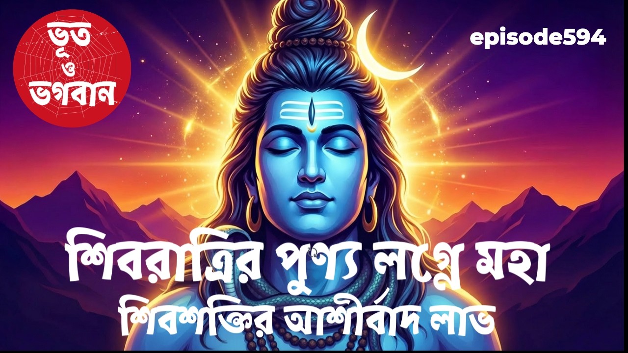 শিবরাত্রির পুণ্য লগ্নে মহা শিবশক্তির আশীর্বাদ  Episode594@bhootobhogoban