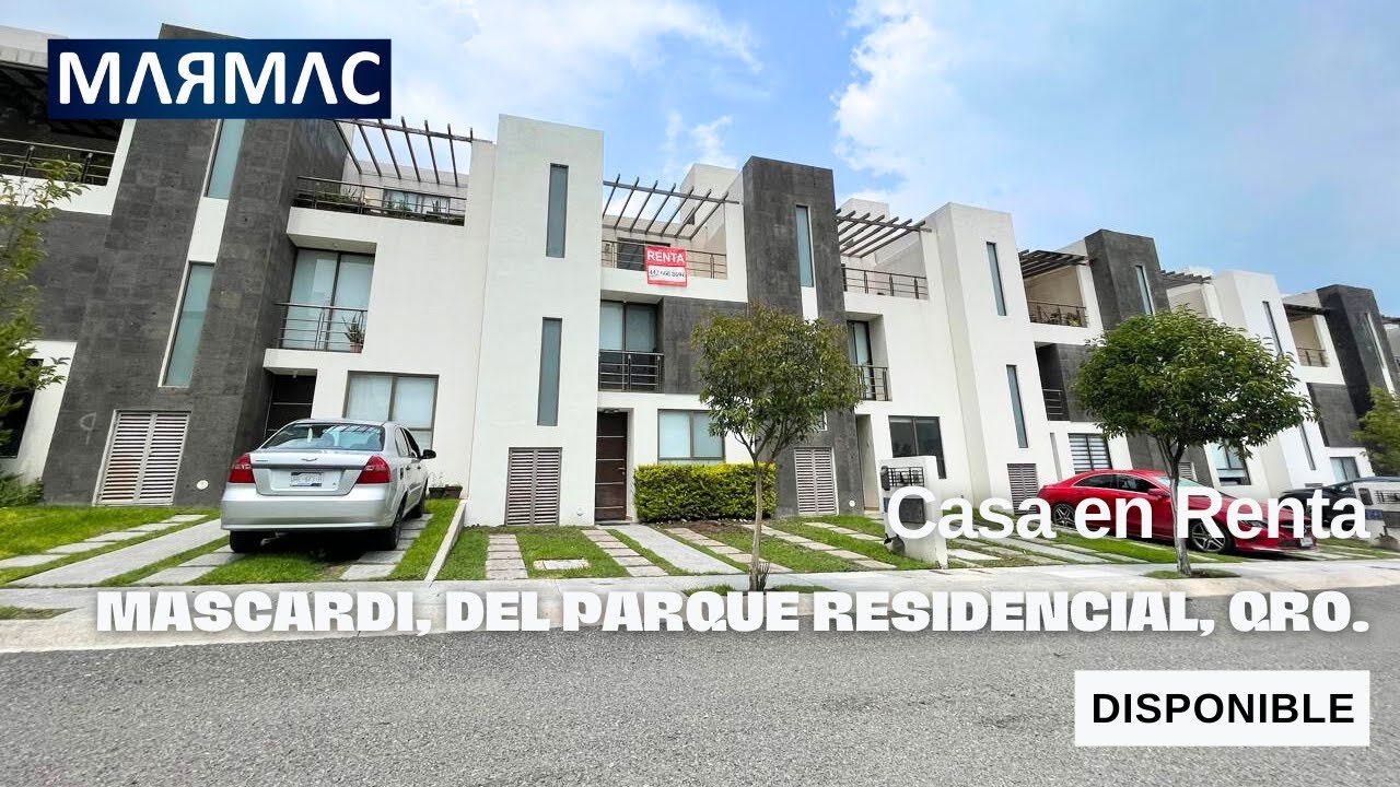 Casa en Renta | Mascardi, Residencial del Parque | El Marqués, Qro.
