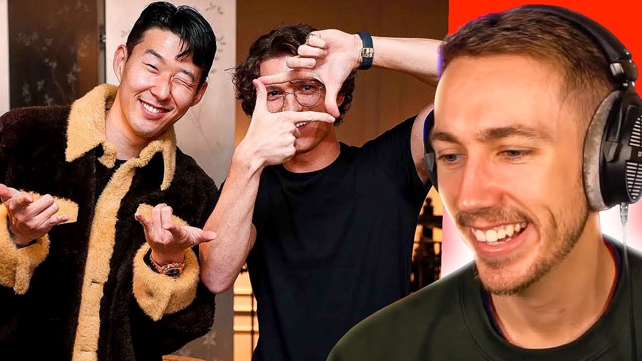 Miniminter Reacts To Tom Holland AND Heung-Min Son Interviews!