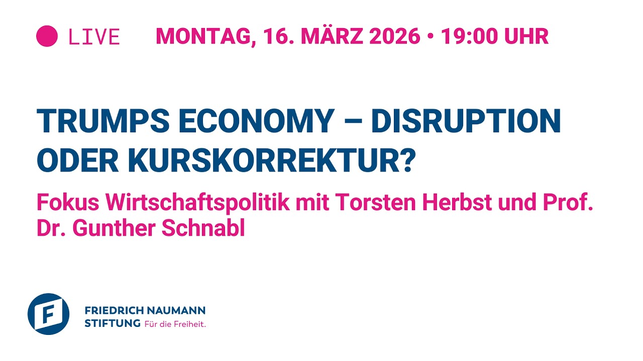 Trumps Economy – Disruption oder Kurskorrektur?