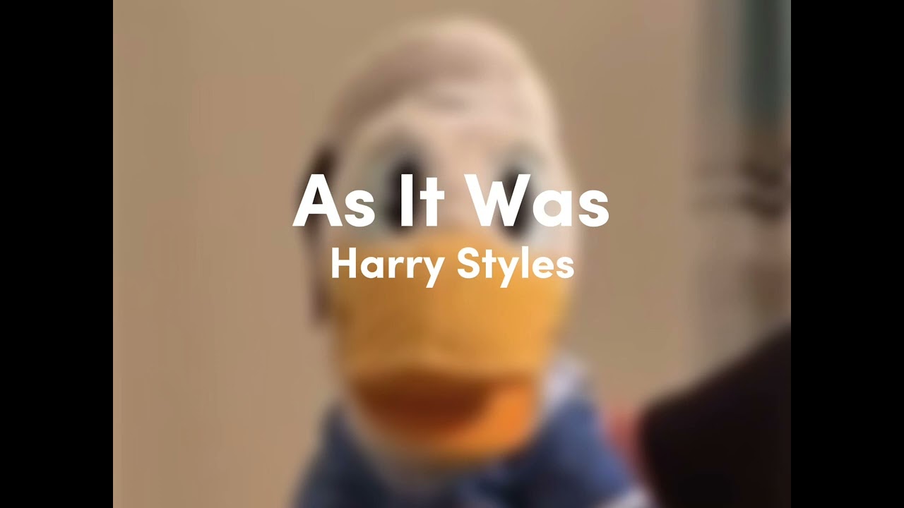 Harry Styles - As It Was (Chipmunk Version)