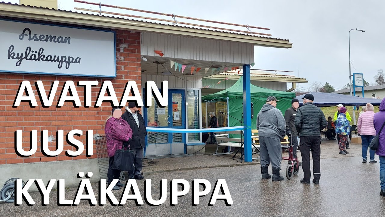 Avataan uusi kyläkauppa