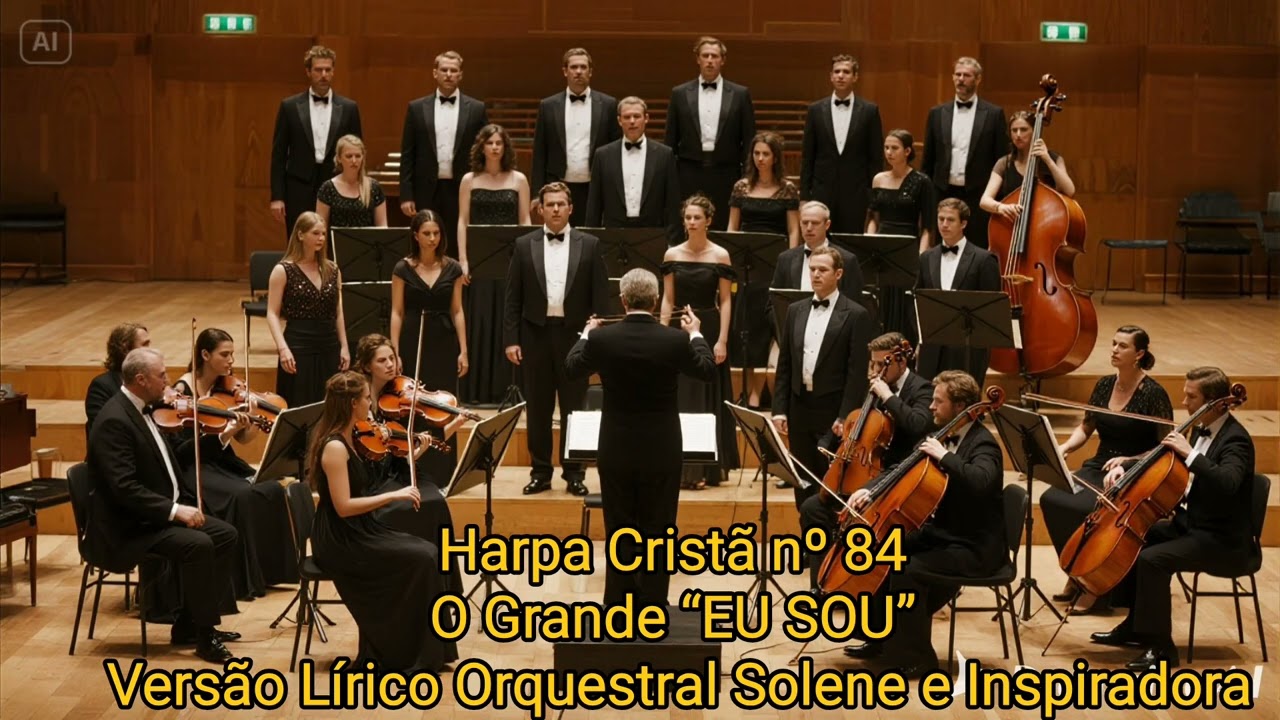 Harpa Cristã nº 84 – O Grande “EU SOU” | Versão Lírico Orquestral Solene e Inspiradora
