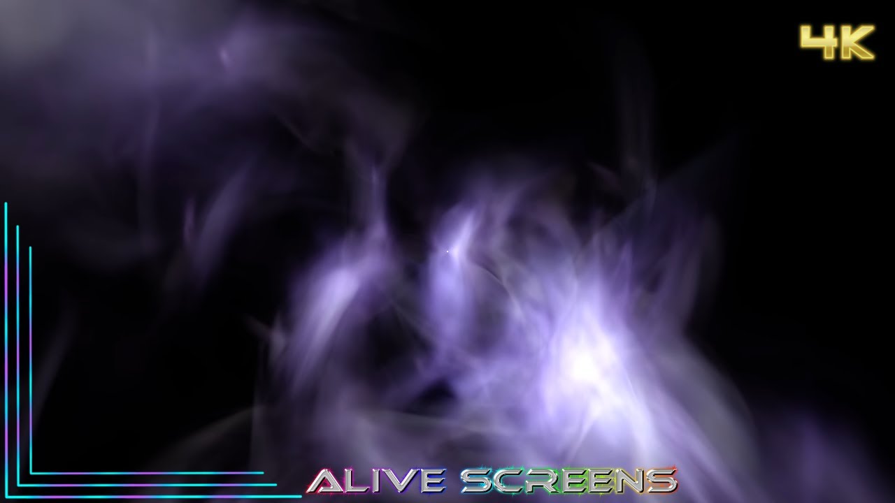 Abstract Purple Wisp Background 4K UHD Screen Loop Ambient TV Visuals