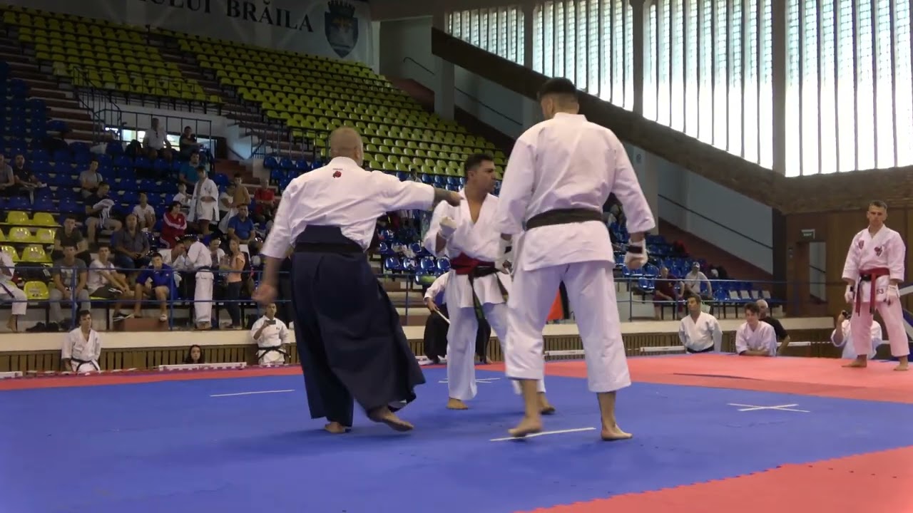 Bogdan Paun vs Petronel Luca, Campionatul National de Karate Traditional, Braila 2020