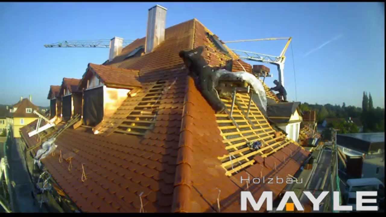 Holzbau Mayle Dachsanierung