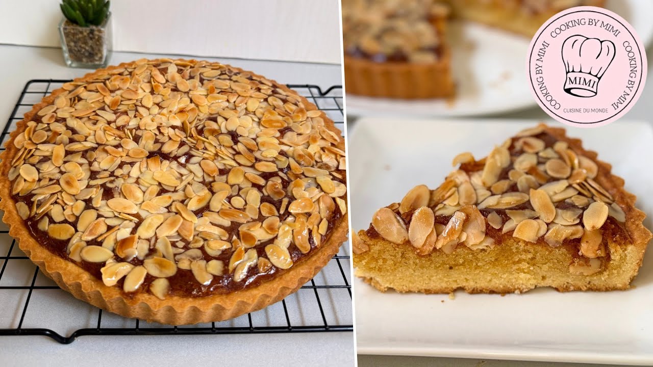 RECETTE TARTE AMANDINE/AMANDES SIMPLE ET RAPIDE😋