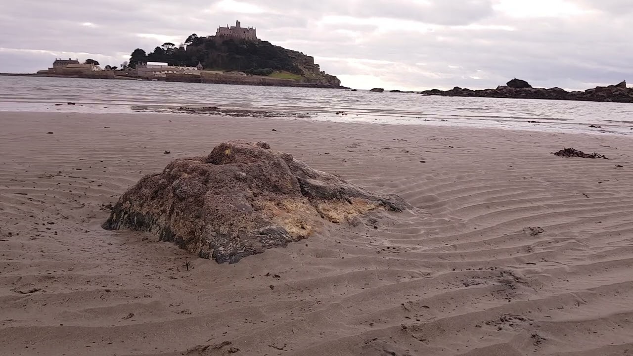 Sounds of The Sea at St Michael's mount Cornwall