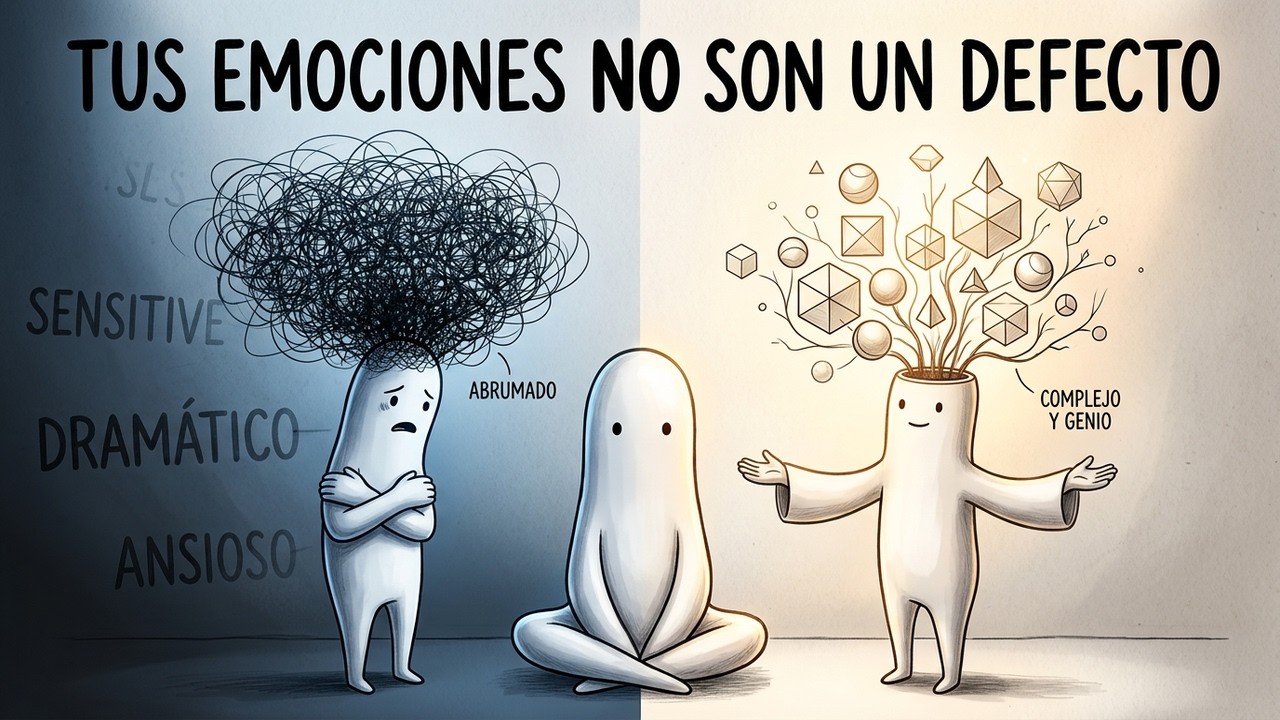 La psicología de las personas que sienten 