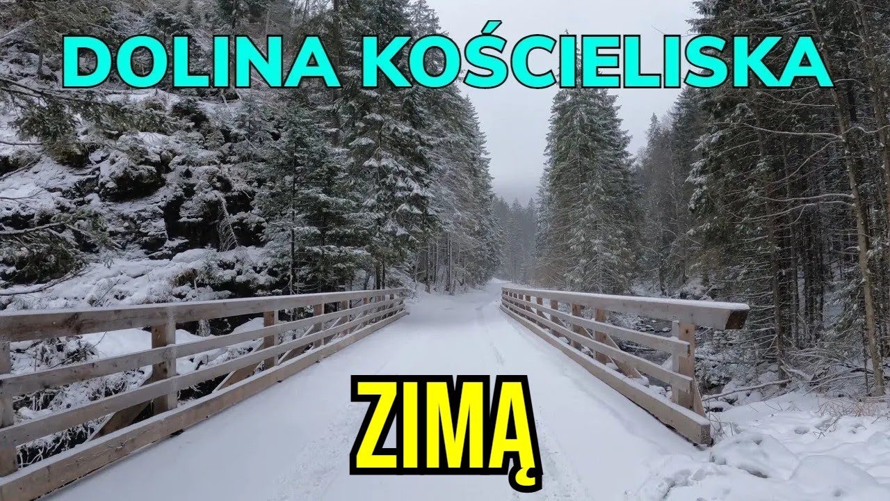 ✅ DOLINA KOŚCIELISKA ZIMĄ: Spacer NAJPIĘKNIEJSZĄ doliną w polskich Tatrach!