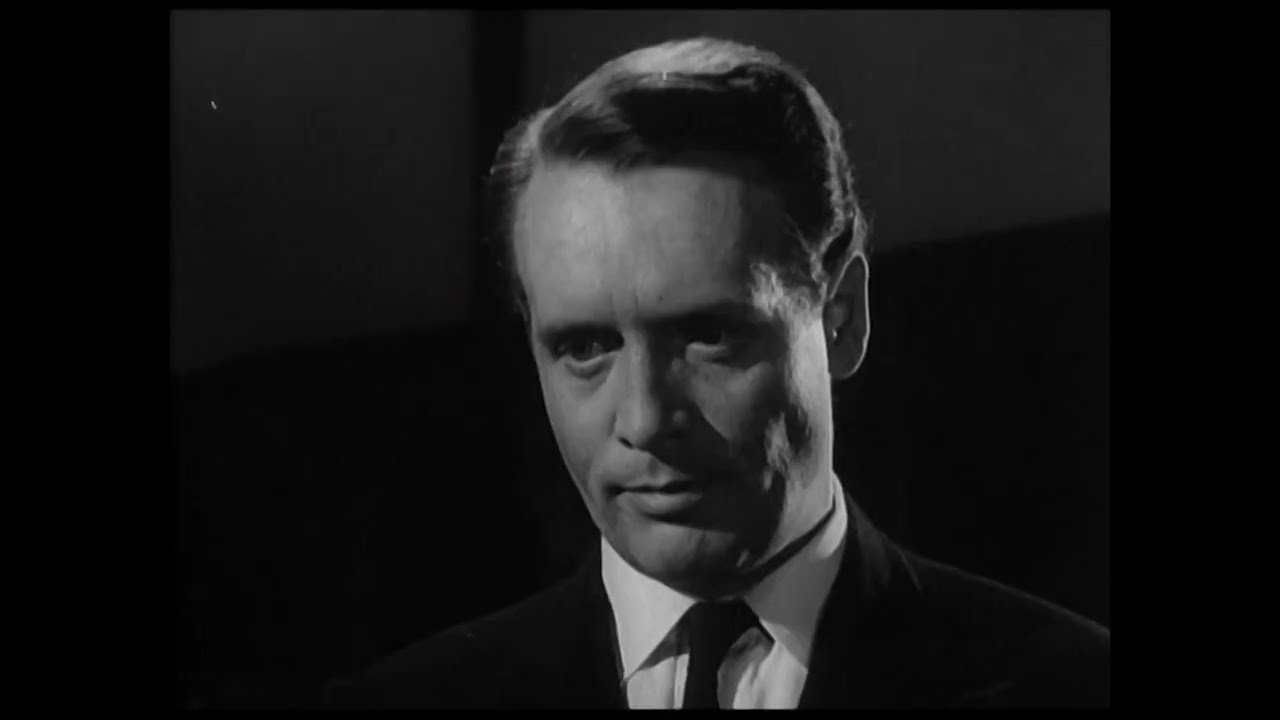 GEHEIMAUFTRAG FÜR JOHN DRAKE (Deutsch) (GB 1960) "Der einsame Stuhl" - Patrick McGoohan