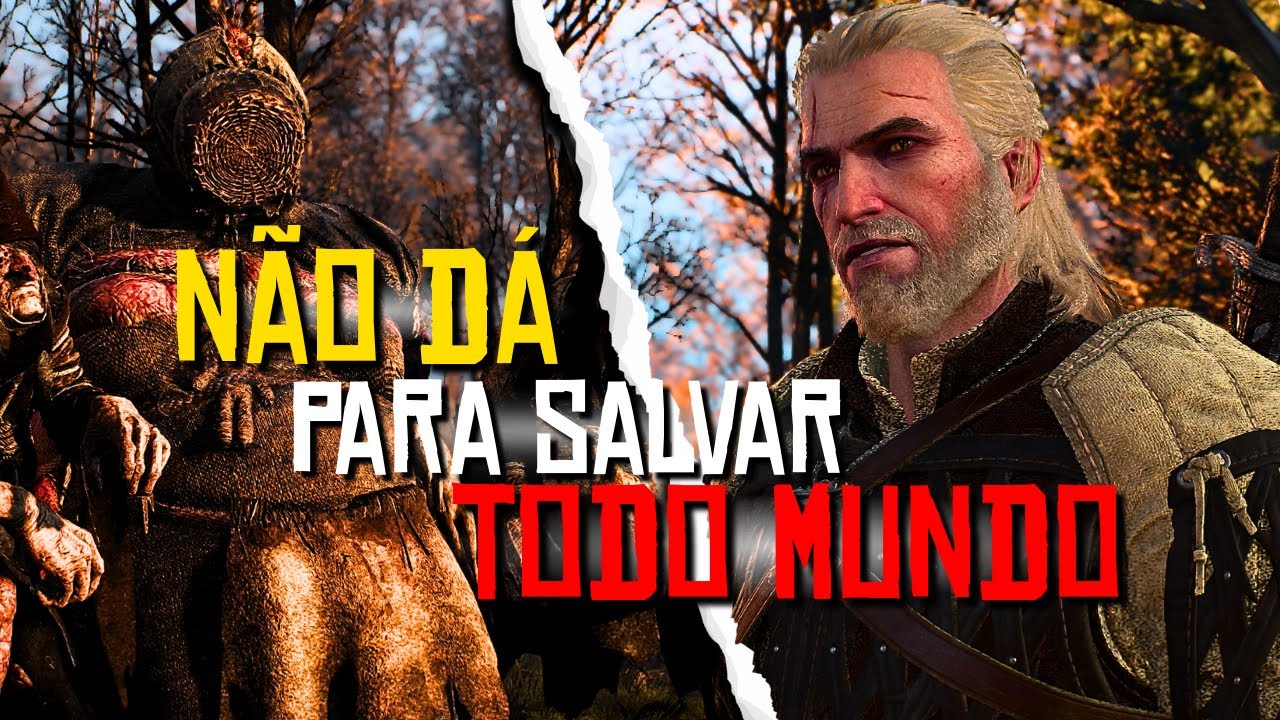 Eu Errei Tentando Salvar Todo Mundo em The Witcher 3 — E Não Me Arrependo