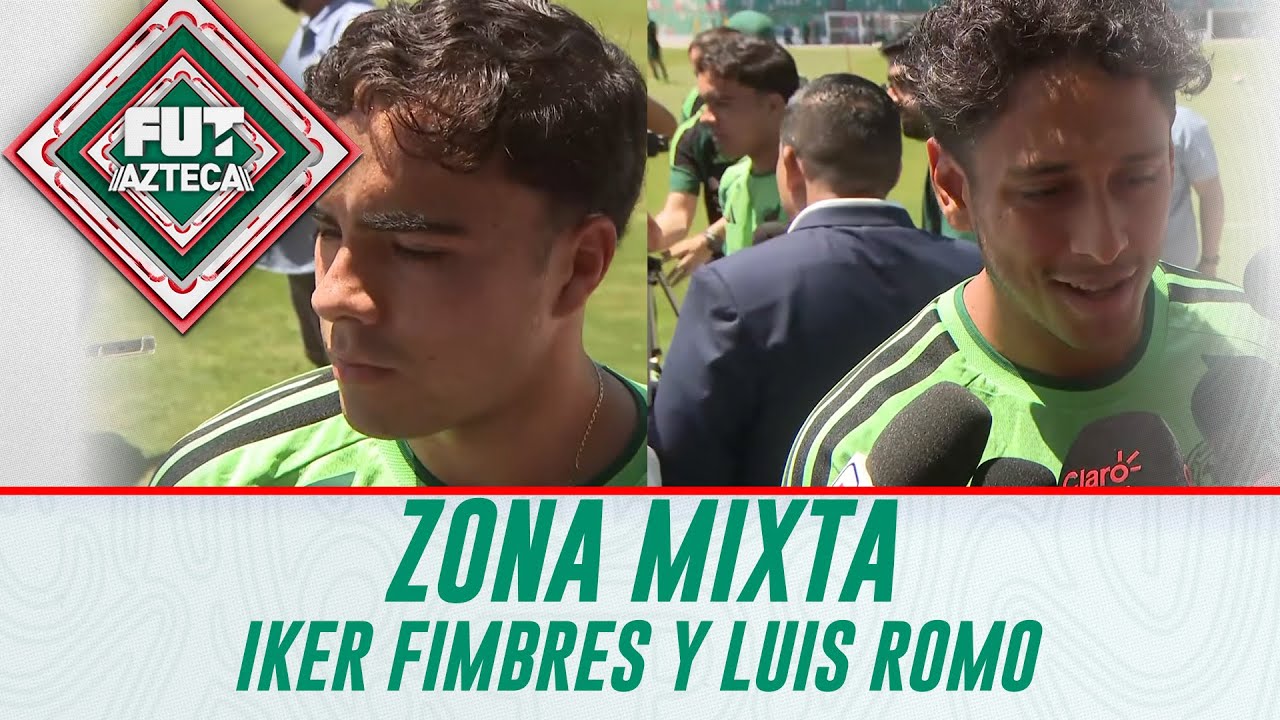Zona Mixta: Luis Romo e Iker Fimbres previo al México vs Bolivia