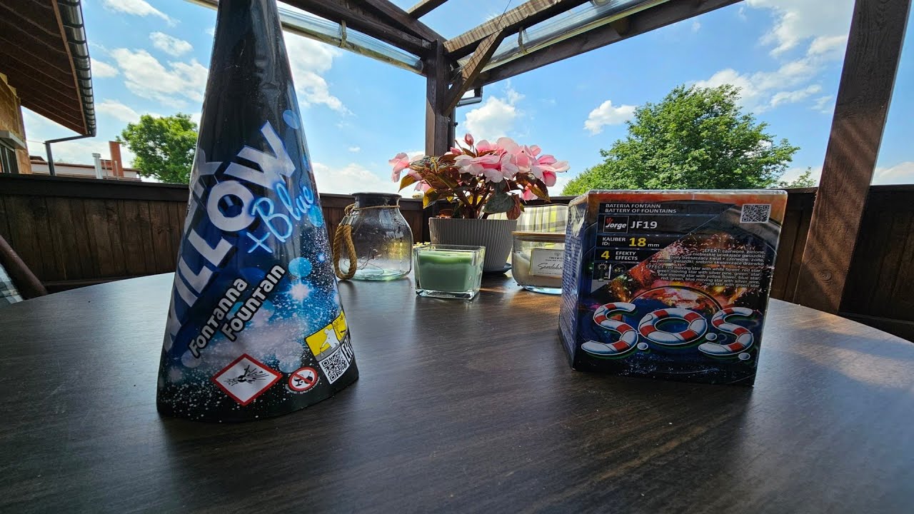 Fontanna JORGE S.O.S. & Silver Willow Blue - Tani HIT !