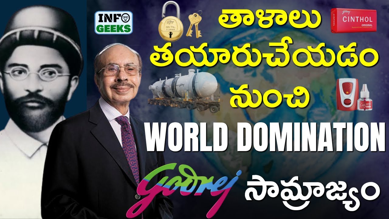 GODREJ | THE FIRST MADE IN INDIA LEGENDARY BRAND | FROM LOCKS TO WORLD DOMINATION | INFO GEEKS