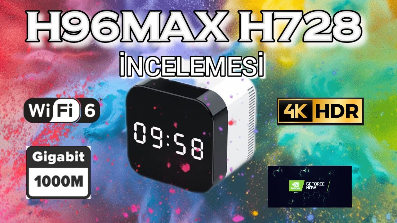H96 MAX H728 4/32 H728 64bit Octa Core TVBox İncelemesi