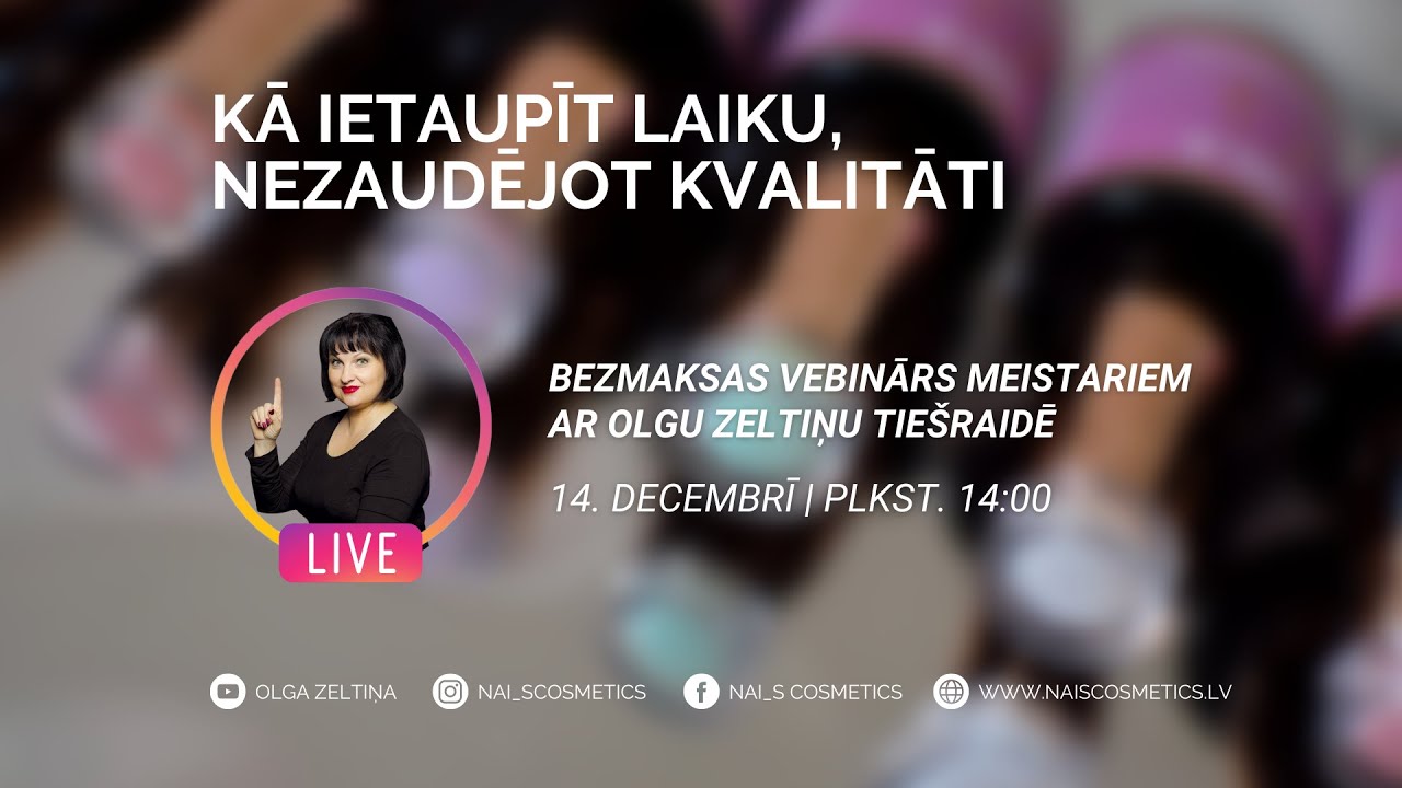 ⭐️ Bezmaksas vebinārs: Kā ietaupīt laiku, nezaudējot kvalitāti