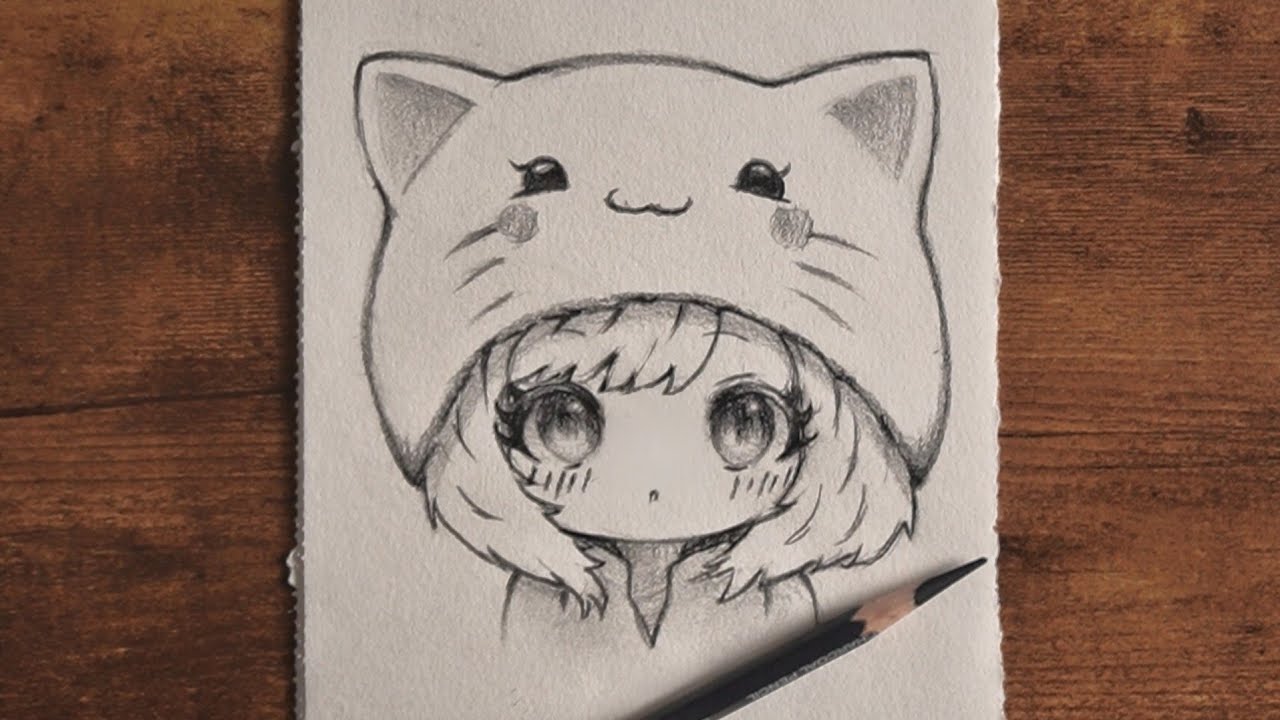 How to Draw Anime Girl | Easy Anime Drawing Tutorial Step by step | How to draw cute and Easy
