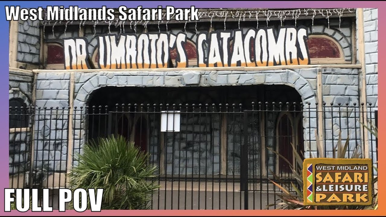 Theme park POV | Dr. Umboto’s Catacombs | West Midlands Safari Park | OurThemeParkLife